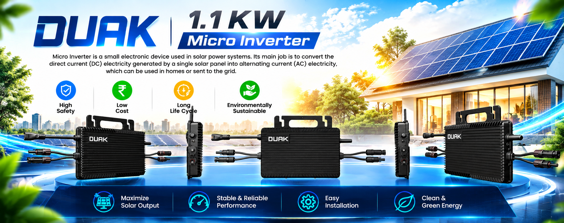 DUAK Energy Solar Banner